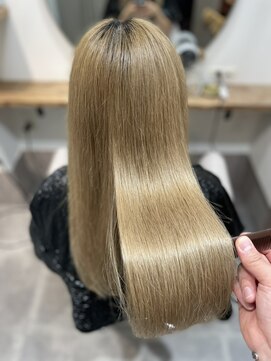 シア 新越谷店(SHEER) 【kenta】ハイダメージにも髪質改善サイエンスアクアスタイル