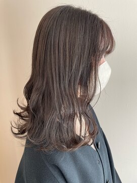 ケンジ 平塚ラスカ店(KENJE) ミディアムヘア/暗めカラー/グランマッシュ/平塚