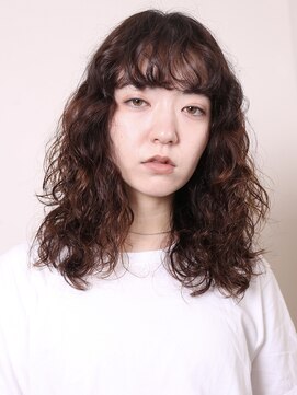 似合わせカット20代30代40代小顔セミロングココアベージュ1201