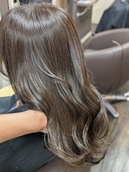 イク(iku)の写真/【深井駅徒歩30秒】乾かすだけでもまとまる美しい髪を叶えるためワンランク上の《髪質改善》ケアをご用意◎