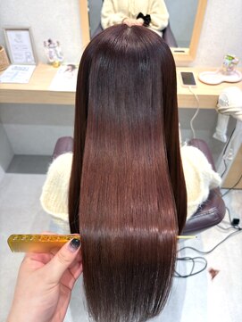 うる艶柔らかいピンクブラウン【千葉】