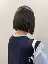 トッカ 所沢(tocca)&nbsp;オリーブベージュ×ミニボブ