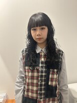 ニーム 栄(nimes) kaon ロングパーマ 前髪パーマなし