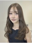 e337髪質改善ブリーチなしダブルカラーヘーゼルベージュ原宿