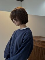 アワイ(awai)&nbsp;癖毛を活かしたナチュラルボブ