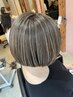 【カラーのみ予約】　カラーリスト脱白髪染めカラー　￥12650～