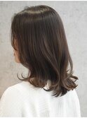 外ハネミディ