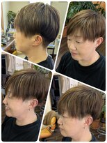 クリア 美容室&nbsp;ハンサムショート☆2ブロック刈り上げショート