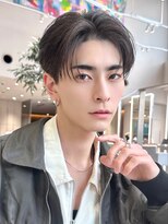 ミンクス渋谷スマートサロン(MINX shibuya smart salon) ストレートセンターパート