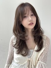 ザック 銀座(ZACC GINZA) レイヤーカット/ミディアム/前髪/顔周り/銀座/韓国ヘア