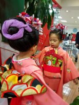 美容室 マムズ&nbsp;《七五三》ヘアセット＋着付け