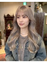 グッドフェローズ ミナミホリエ(GoodFellas minamihorie)&nbsp;大人可愛いロングレイヤーでくびれヘア羽エクステ韓国ヘア艶感