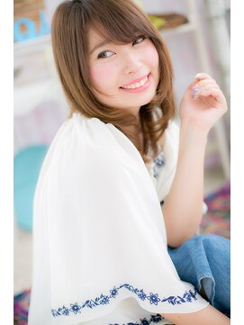 ヘアアンドビューティー ミック(Hair & Beauty miq) 小顔見せ♪内巻きセミディa