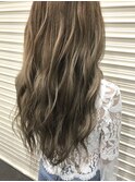 【BOTANIUM滝島】外国人風極細ハイライト×ミルキーベージュ