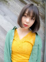 ルティア(Lutia)&nbsp;切りっぱなしボブ ワンカールスタイリング シースルーバング  ☆