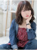 *mod's上尾*くせ毛風カールのラブガーリー♪ふわミディa