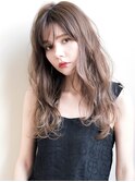 《Agu hair》無造作かわいいデジタルパーマアッシュグレー