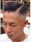 ラフパートスタイル×スキンフェード