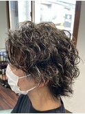スパイラルパーマ