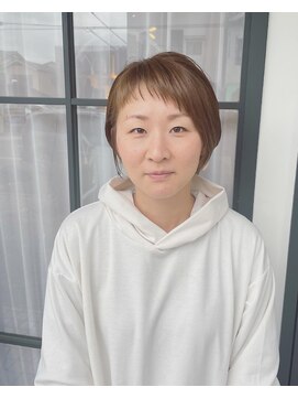 ユニ ヘアー(uni hair) 眉上バングショート☆