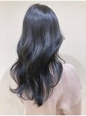 ロングヘア　ブルージュ　オン　グレージュ
