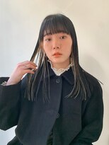 アルカナ 明治神宮前原宿(ARCANA)&nbsp;インナーカラー　インナーホワイト　ブルーブラック