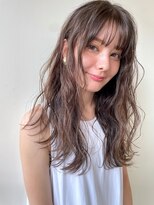 ガレージ バイ グリーン 原宿 表参道(Garage by green)&nbsp;【loki】エアウェーブ×ロングニュアンスウェーブ