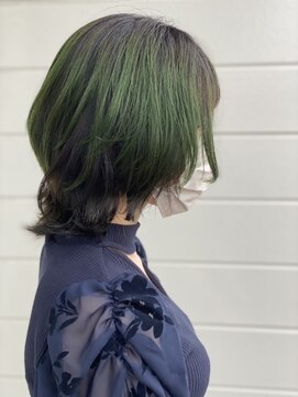 ヘアーメイク ドット(HairMakeDOT) フワッとウルフ