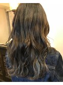 *インナーカラー/ブルーシルバー*