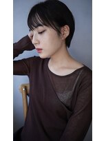 [Garland/銀座]☆似合わせカットエアリー透け感ショート☆
