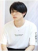 トランクスヘアフェザーマッシュ30代40代50代