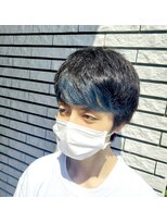 クール ヘアリズム 上田店(COOL Hair rhythm)&nbsp;ブルーカラー