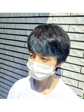 クール ヘアリズム 上田店(COOL Hair rhythm) ブルーカラー