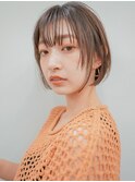 ドキッとするおしゃれボブ/渋谷/髪質改善