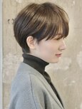 大人マッシュショート／イメチェン／刈り上げショート／40代50代