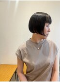 ミニマムボブ×インナーカラー