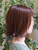 オルガ(orga) 質感軽やかに大人っぽく切りっぱなしボブ
