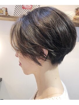 アントワープトーキョー(antwerp TOKYO) 白髪ぼかしハイライトインナーカラー縮毛矯正髪質改善白髪染め