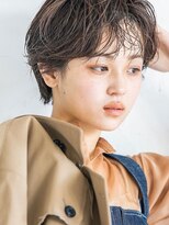 フィルムス 横浜(FILMS) ショートパーマデジタルパーマレイヤーカット前髪カット/横浜
