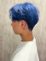 テトテ 門戸厄神店(tetote)&nbsp;【tetote門戸厄神/村山】ブルー / ツーブロック束感