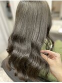 ★韓国風　グレージュカラー　ブリーチ無し【北千住】