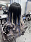 #プルエクステ#エクステ#ハイトーン