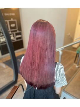 アオ(ao.) チェリーレッド/髪質改善/前髪カット