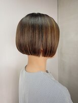 ルーファス メグロ(Ruufus Meguro)&nbsp;ミニボブ/オシャレボブ/艶ボブ/前髪なし/クールボブ202407