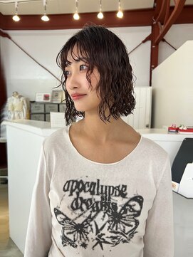 ブリックマウントヘアメイク(Blic mt hair make) パーマボブ