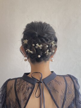 トワ(toi) ヘアセット/結婚式ヘア/パーティヘア/ヘアアレンジ/横浜/横浜駅