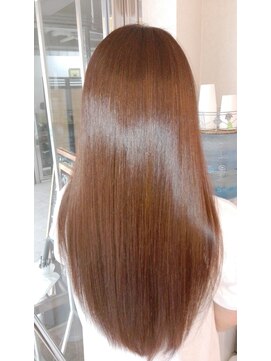 スティルヘア(still hair) 20代30代艶感ストレート♪髪質改善カラーミルクティーベージュ