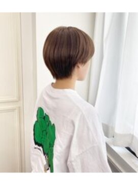 ブルー 盛岡店(BLUE) 黒髪/グレーベージュ/レイヤーロング/前髪パーマ