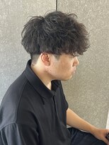 ニアウ 太田店(Niau)&nbsp;メンズ王道マッシュ波巻きスパイラルパーマクリームパーマ