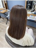 酸性ストレート×髪質改善FARJUAトリートメントかける